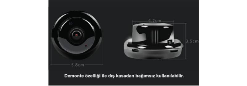 Greentech GT-IP21HD Wi-Fi IP Kamera Özellikleri