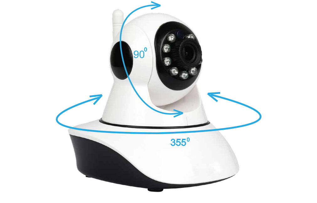 Greentech GT-IP39HD Wi-Fi Hareketli IP Kamera Özellikleri